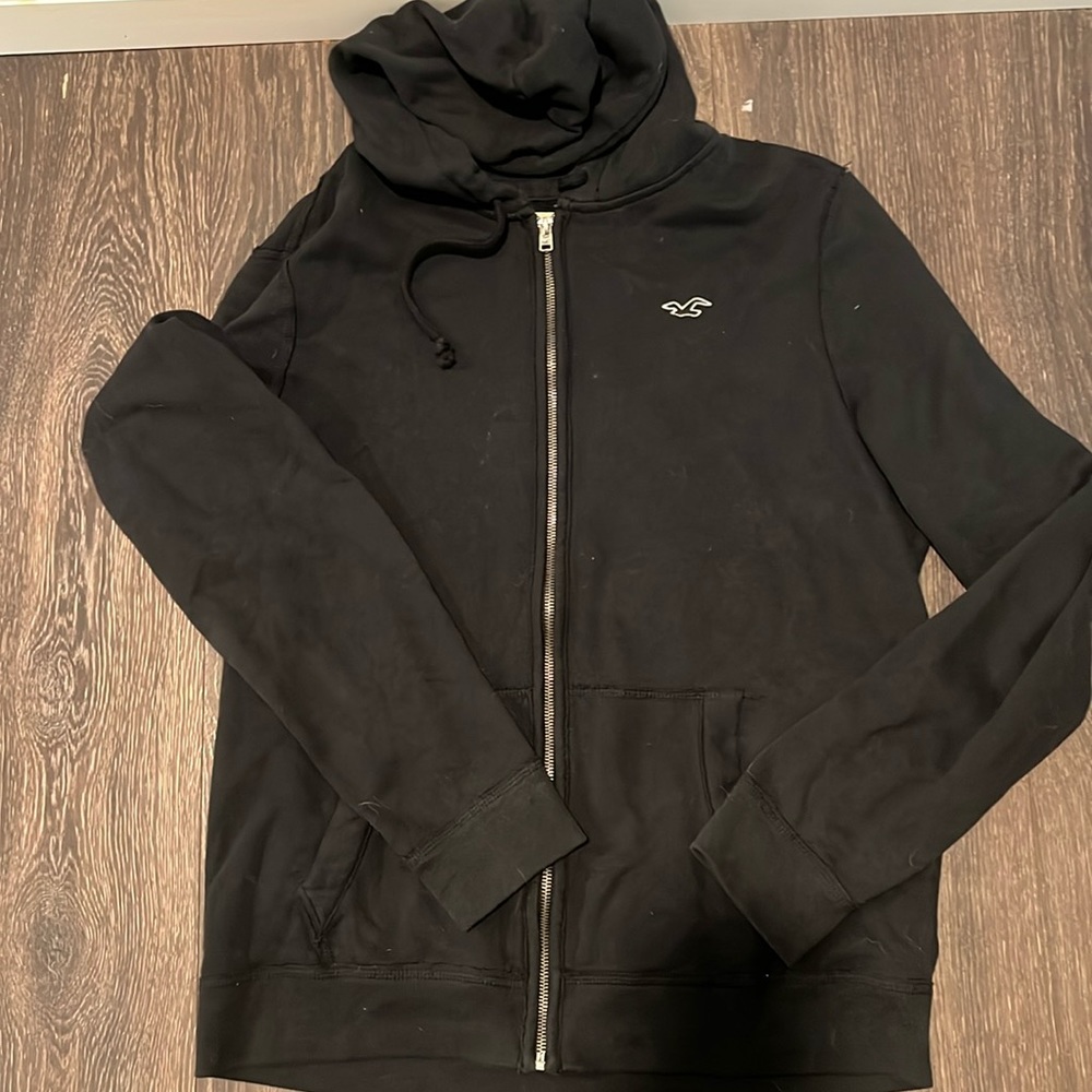 EUC Hollister men’s large zip up